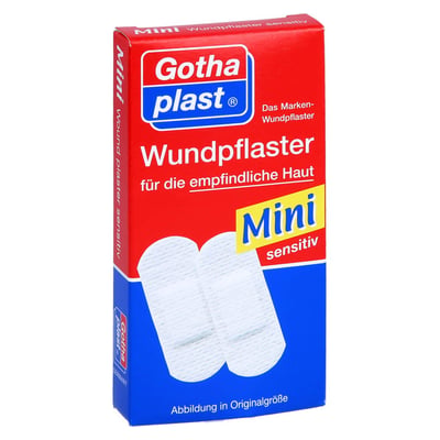 Gothaplast Wundpflaster MINI sensitiv 4x1,7 cm