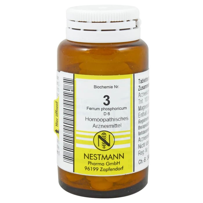 Biochemie Nestmann Nr. 3 Ferrum phosphoricum D6