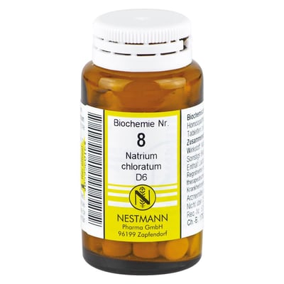 Biochemie 8 Natrium chloratum D 6 Tabletten