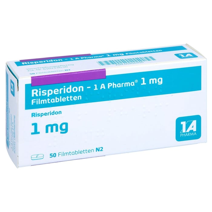 Risperidon - 1 A Pharma 1mg Filmtabletten