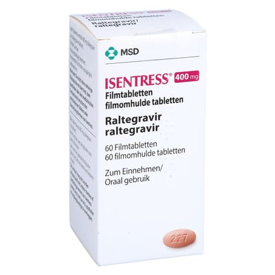 Isentress 400 mg Produktbild 1