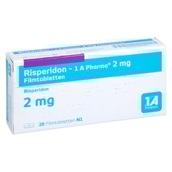 Risperidon - 1 A Pharma 2mg Filmtabletten