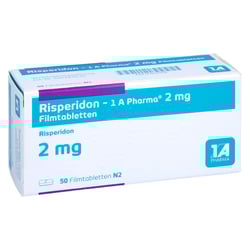 Risperidon - 1 A Pharma 2mg Filmtabletten