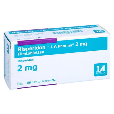 Risperidon - 1 A Pharma 2mg Filmtabletten