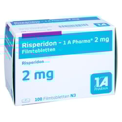 Risperidon - 1 A Pharma 2mg Filmtabletten