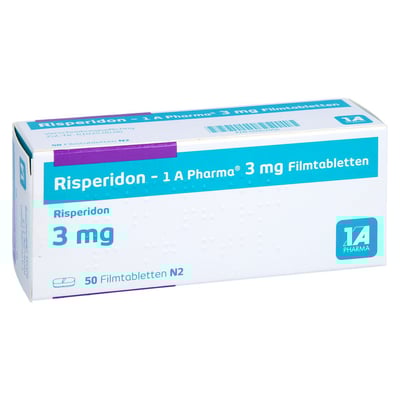 Risperidon - 1 A Pharma 3mg Filmtabletten