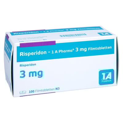 Risperidon - 1 A Pharma 3mg Filmtabletten