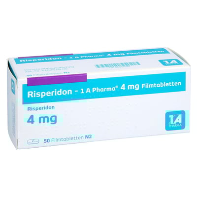 Risperidon - 1 A Pharma 4mg Filmtabletten