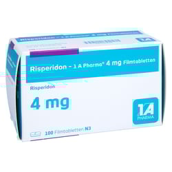 Risperidon - 1 A Pharma 4mg Filmtabletten