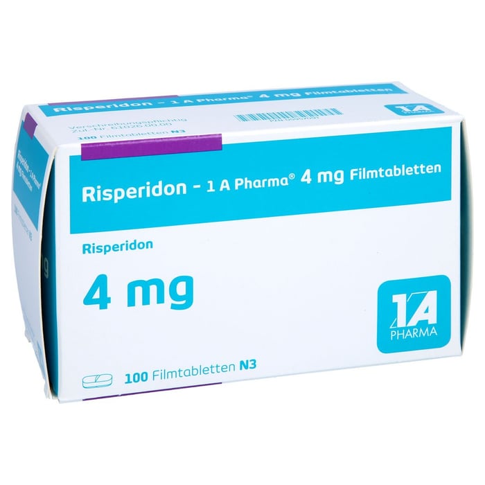 Risperidon - 1 A Pharma 4mg Filmtabletten