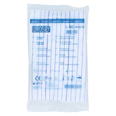 Urinbeutel 2l mit 90 cm Schlauch unsteril Produktbild 1