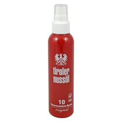 Tiroler Nussöl original Sonnenmilch Spray LSF 10