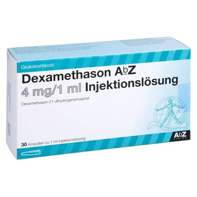 Dexamethason AbZ 4 mg/1 ml Injektionslösung Produktbild 1