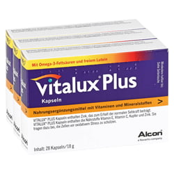 Vitalux plus 10mg Lutein Quartalspackung Kapseln