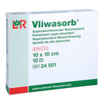 Vliwasorb superabsorbierend. Wundverband10x10 cm ste