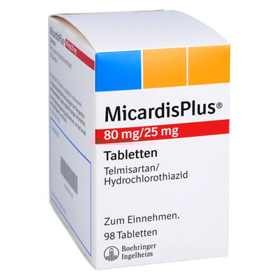 Micardis plus 80/25mg