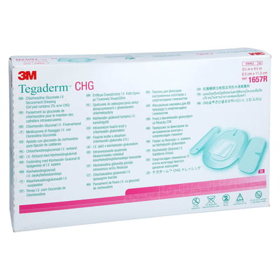 Tegaderm CHG 3M IV Fixierband 8,5x11,5 cm Produktbild 1
