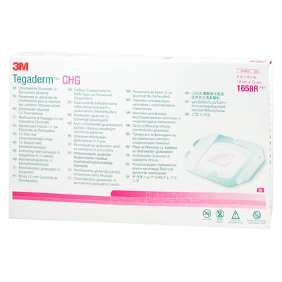 Tegaderm CHG 3M IV Fixierband 10,0x12,0 cm Produktbild 1