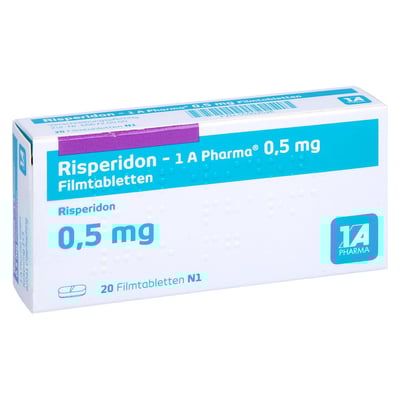 Risperidon - 1 A Pharma 0.5mg Filmtabletten