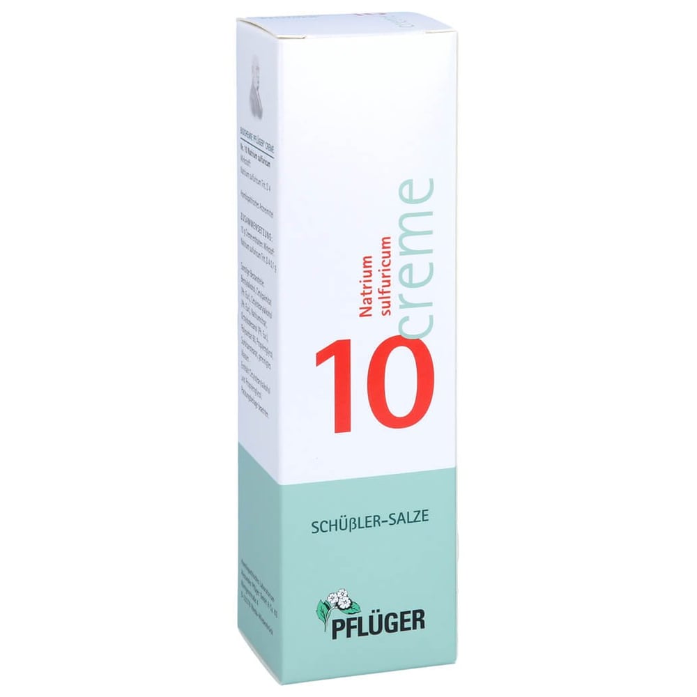 Biochemie Pflüger Creme Nr.10 Natrium sulfuricum