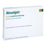Novalgin 2,5 g-Injektion Lösung Ampullen Produktbild 1