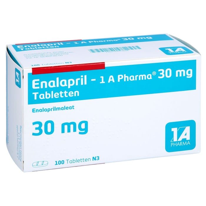 Enalapril - 1A Pharma 30mg Tabletten
