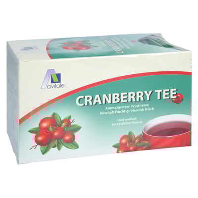 Avitale Cranberry Tee Filterbeutel