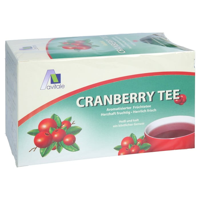 Avitale Cranberry Tee Filterbeutel