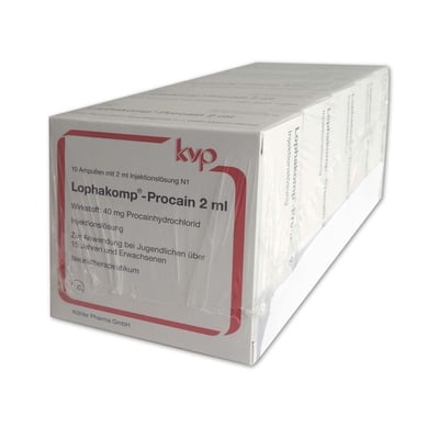 Lophakomp Procain 2 ml Produktbild 1