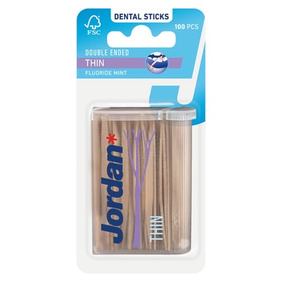 Jordan Clinic Dental Sticks beidendig