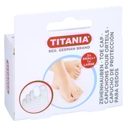 Zehenhauben 2 klein und 1 groß Titania