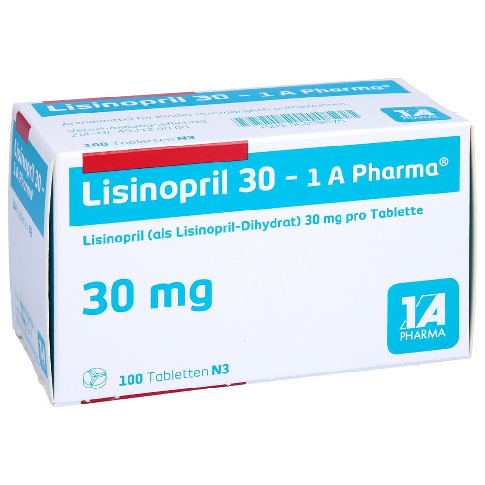 Lisinopril 30-1A Pharma