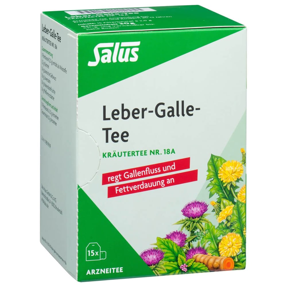Leber GALLE-Tee Kräutertee Nr.18a Salus Filterbtl.