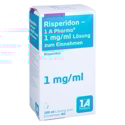 Risperidon - 1 A Pharma 1mg/ml Lösung z. Einnehmen