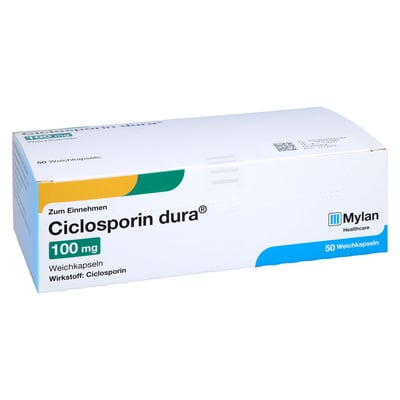 Ciclosporin dura 100 mg