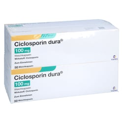 Ciclosporin dura 100 mg