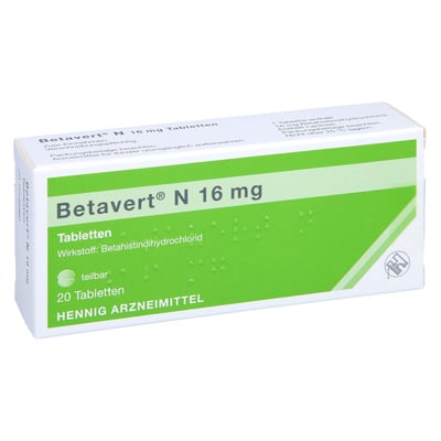 Betavert N 16 mg Produktbild 1