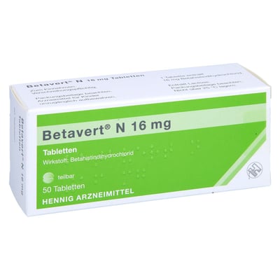 Betavert N 16 mg Produktbild 1