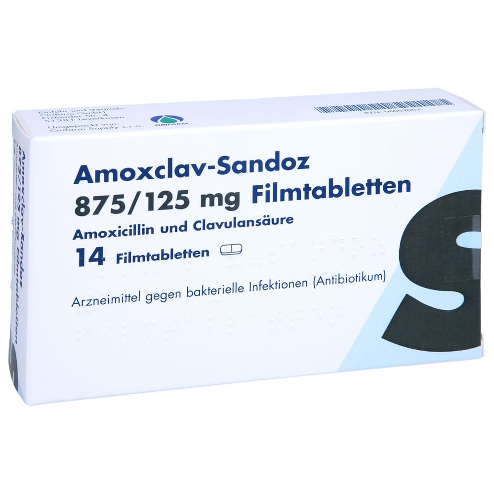 Amoxclav-Sandoz 875/125 mg