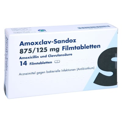 Amoxclav-Sandoz 875/125 mg