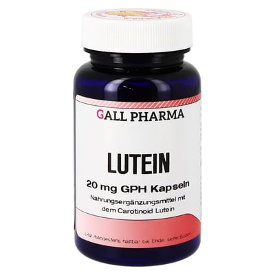 Lutein 20 mg GPH Kapseln Produktbild 1