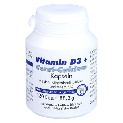 Vitamin D3+coral Calcium Kapseln