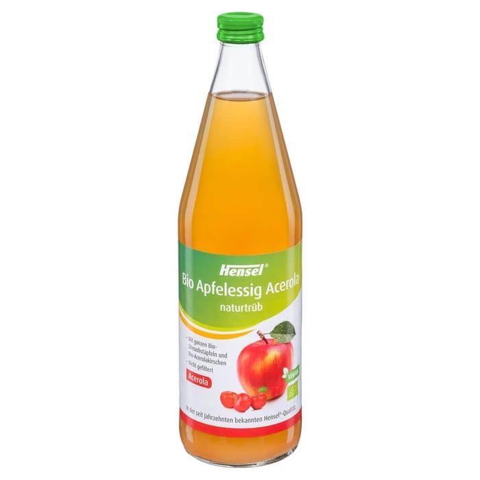 Hensel Apfelessig naturtr b Bio m.5% Acerola