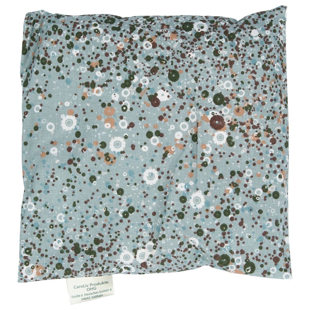 Dinkelkern Wärmekissen mit Bezug 17x17cm