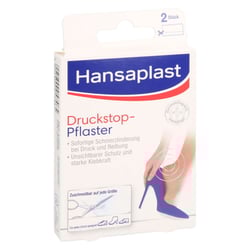 Hansaplast Druckstopp Transparentes Schutzpolster