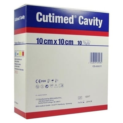 Cutimed Cavity 10x10cm Schaumverband nicht haftend
