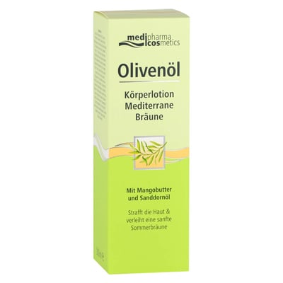 medipharma Olivenöl Körperlotion Mediterrane Bräune Produktbild 1
