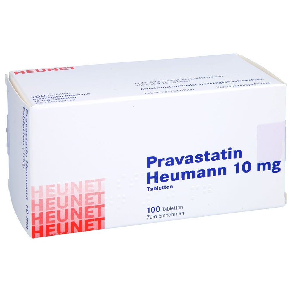 Pravastatin Heumann 10 mg Heunet