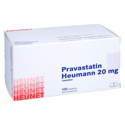Pravastatin Heumann 20 mg Heunet