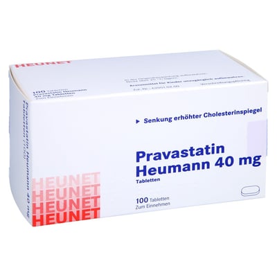 Pravastatin Heumann 40 mg Heunet